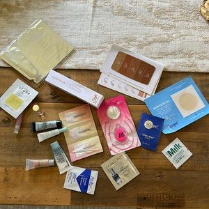 Samples. NWT. Full price if purchased separately FREE w/ purchase from closet.